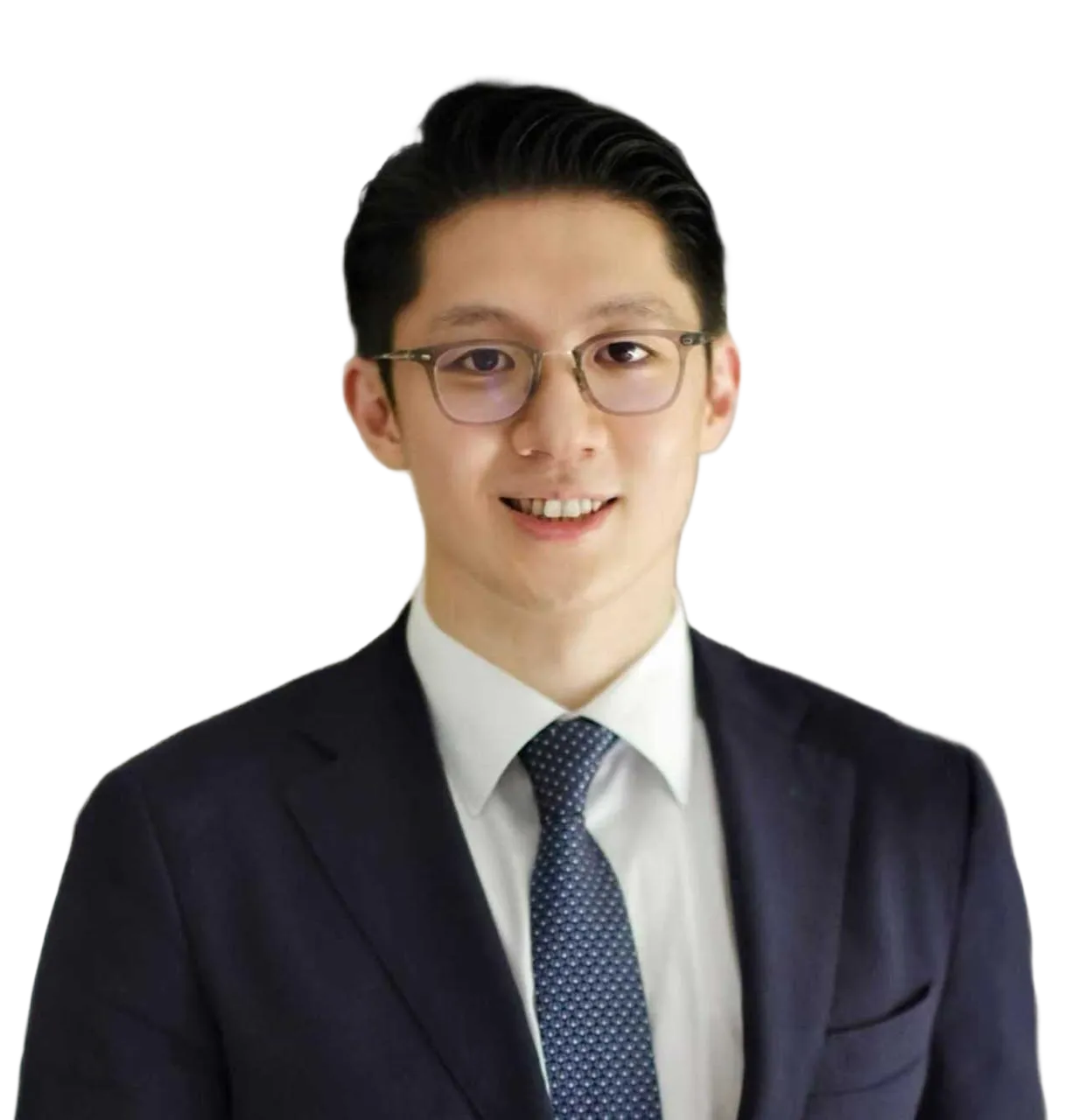 Black and white portrait of a dance instructor against a light background.